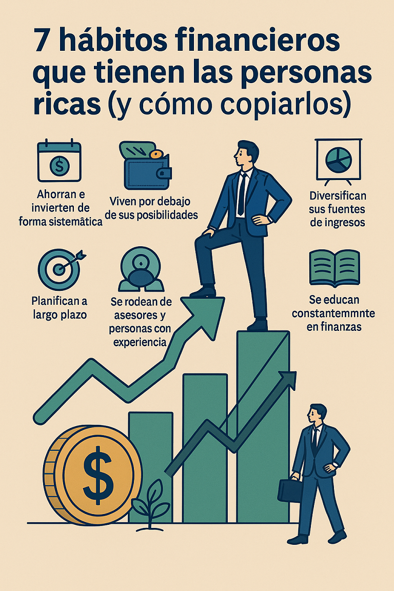 7 hábitos financieros que tienen las personas ricas